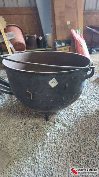 Cast Iron Cauldron