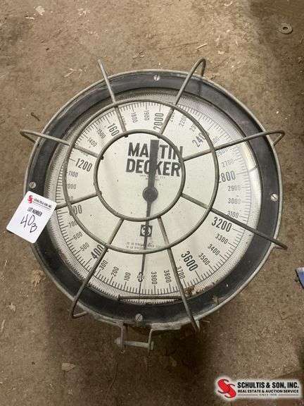 Martin Decker Industrial Scale