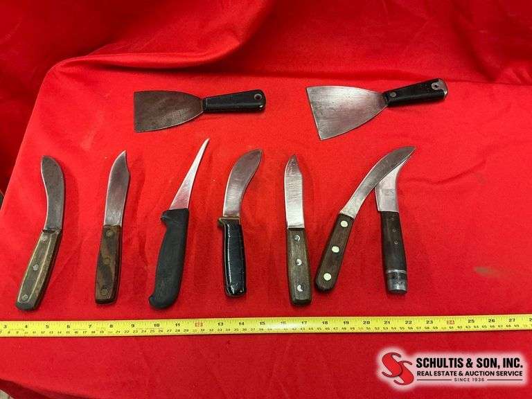 Butcher Knives and Tools