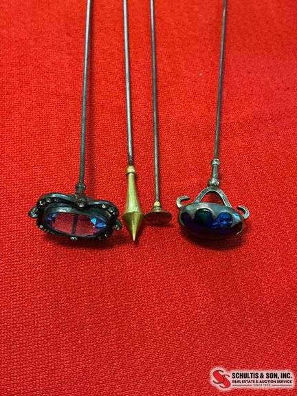 Four Hatpins