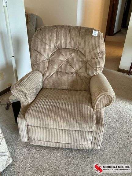 Beige Recliner Chair
