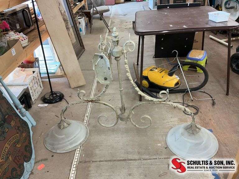 Huge lighting fixture for 4 by 4 feet