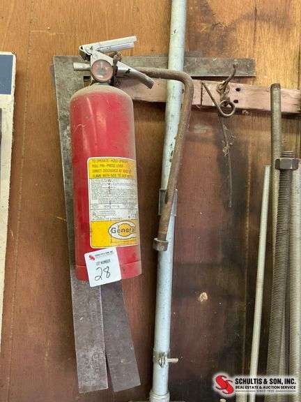 Red Fire Extinguisher