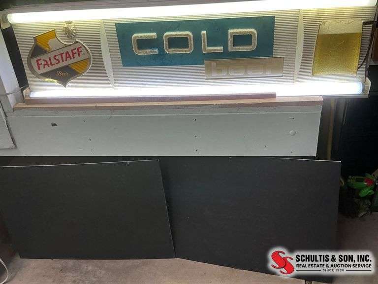 Falstaff Beer Lighted Sign