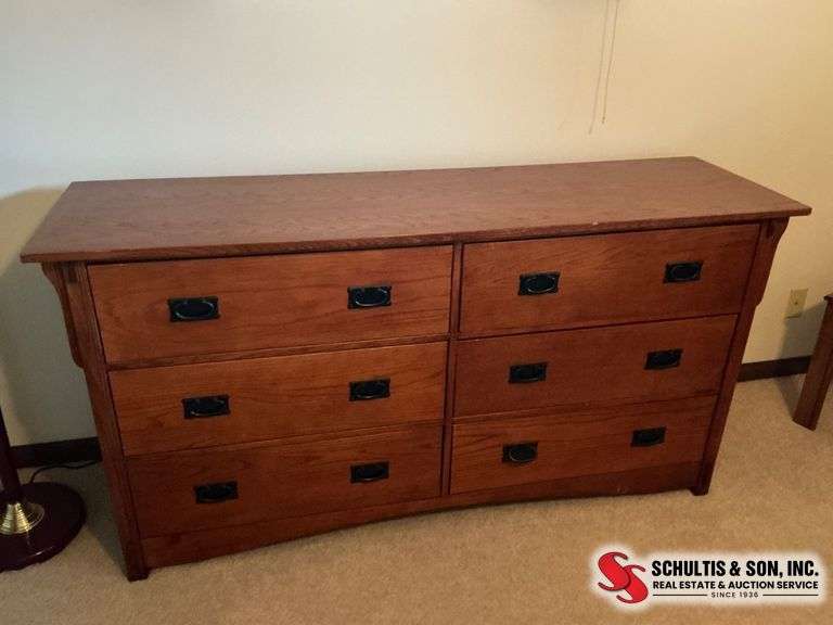 Mission-Style Oak Dresser