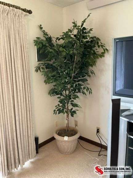 Potted Artificial Tree