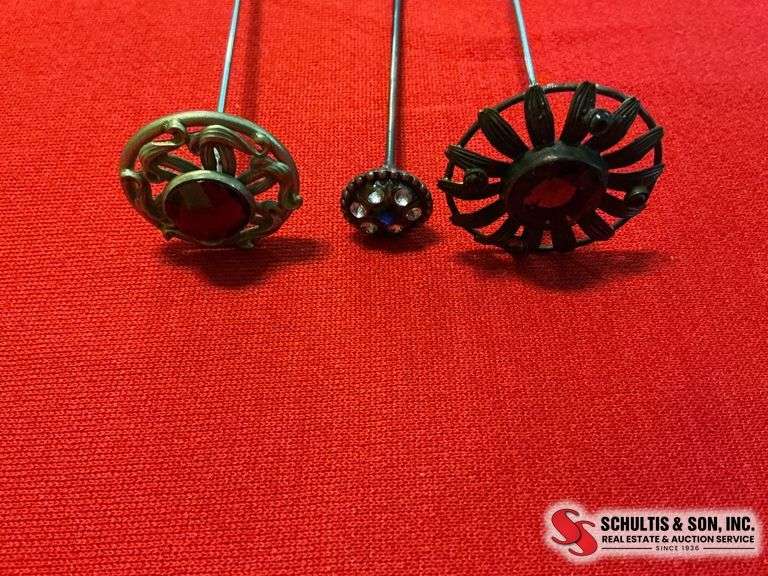 Three Hat Pins