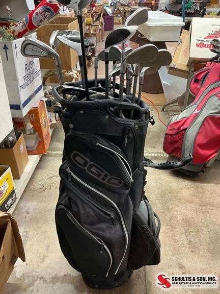 Ogio Golf Bag with TaylorMade Clubs