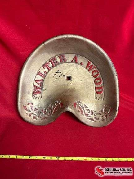 Walter A. Wood Tractor Seat