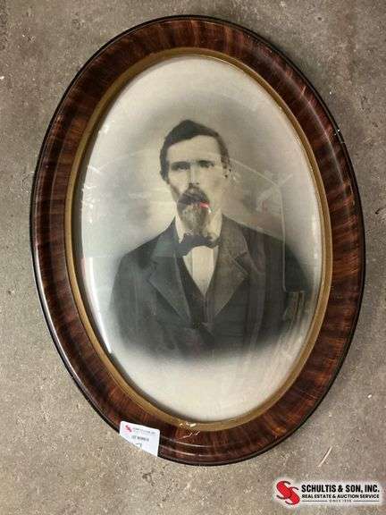 Oval Framed Portrait
