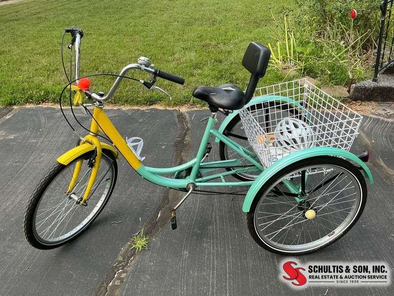 Adult Tricycle with Basket