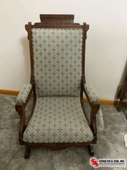 Antique grandma Wooden Rocking Chair