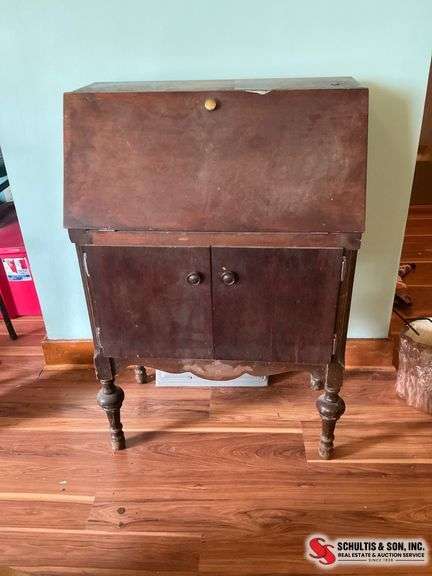 Wooden Secretaries Desk