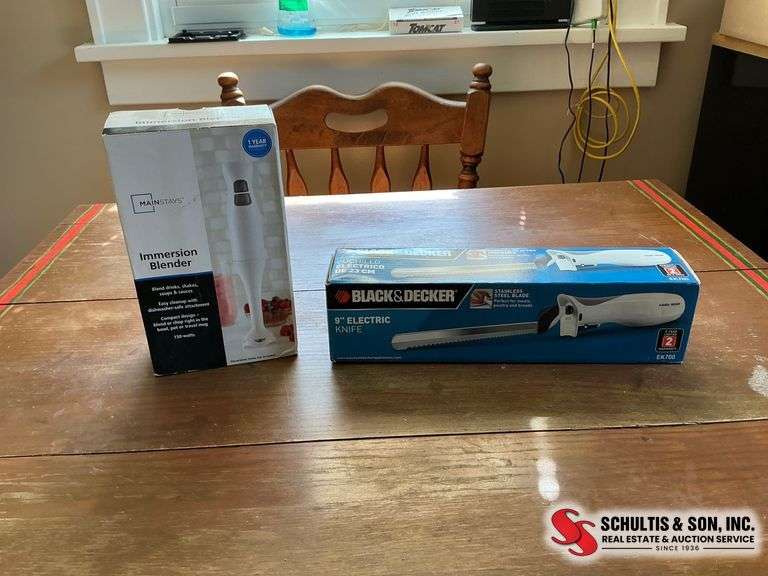 Immersion Blender and Electric Knife