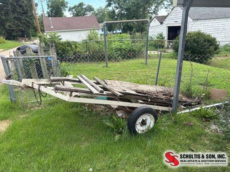 Flatbed Utility Trailer Frame