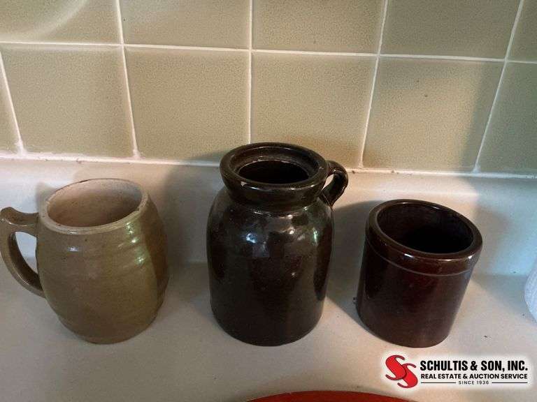 Three Ceramic Vessels