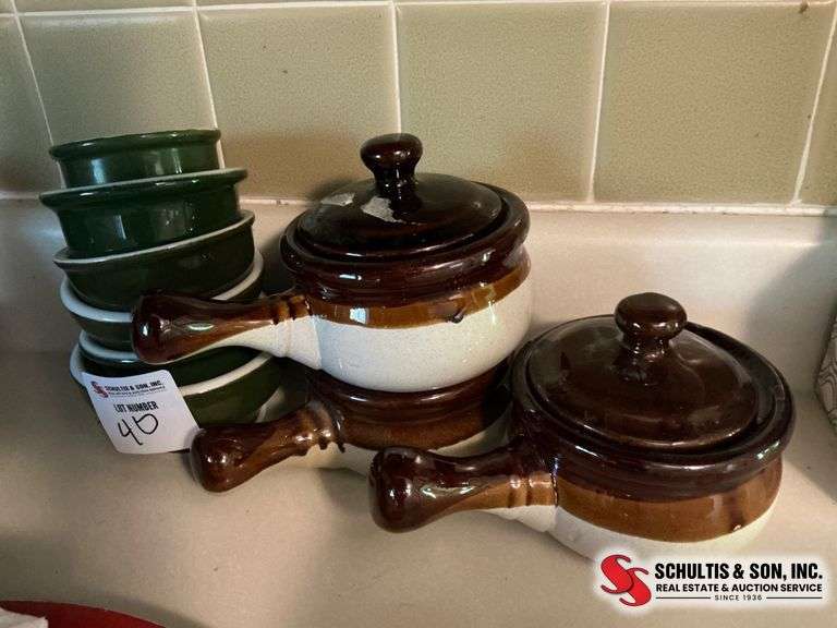Ceramic Soup Tureens and Bowls