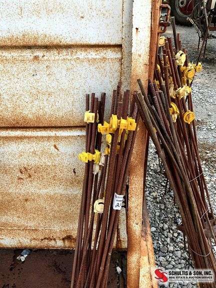 Bundle of 20 Electric Fence Posts