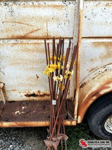 Bundle of 20 Electric Fence Posts