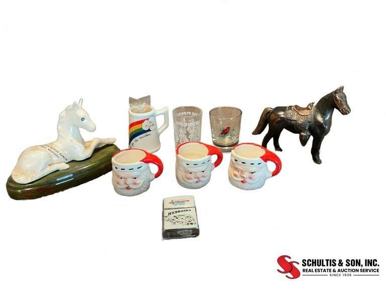 Collectible Mugs, Glasses, and Figur