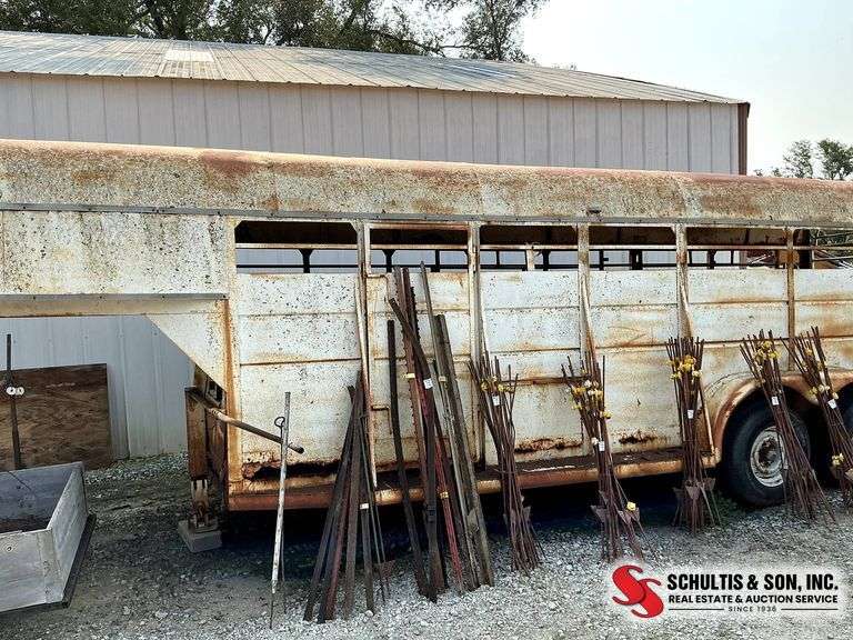 24ft Stock Trailer, 1980s