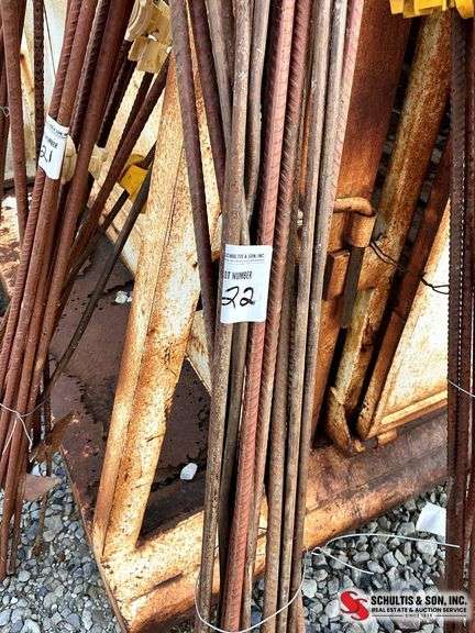 Bundle of 20 Metal Electric Fence Posts