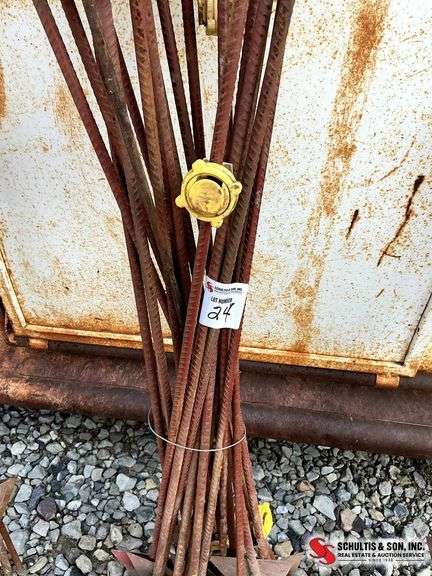 Bundle of 20 Electric Fence Posts
