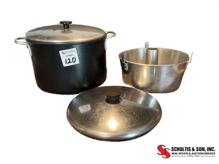 Cooking Pot and Aluminum Tube Pan Set