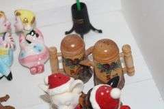Assorted collectable salt and pepper shakers