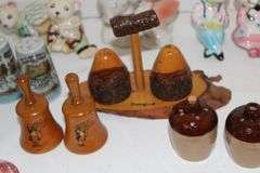 Assorted collectable salt and pepper shakers
