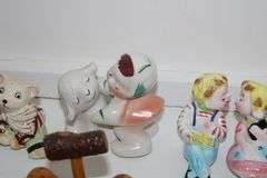 Assorted collectable salt and pepper shakers