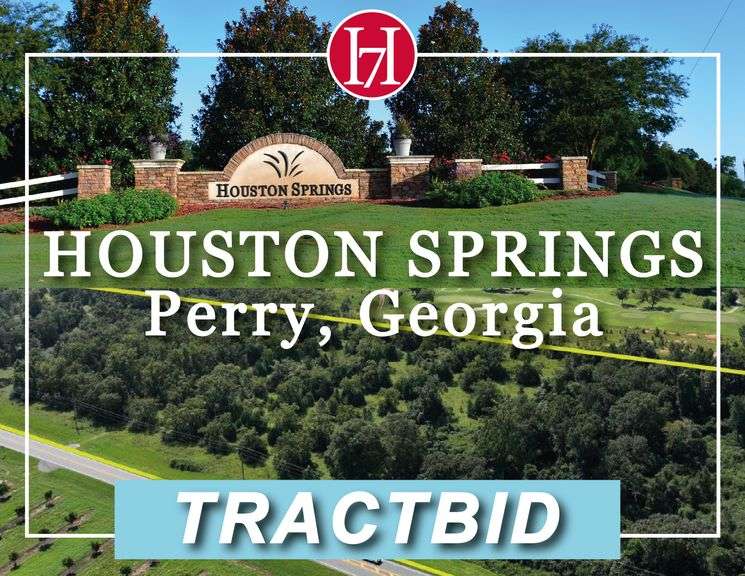 TractBID Commercial Land Auction | 24.873± Acres Perry, GA, C-2 Zoning, Houston County