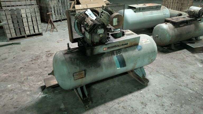 Ingersoll Rand T30 Air Tank & Compressor