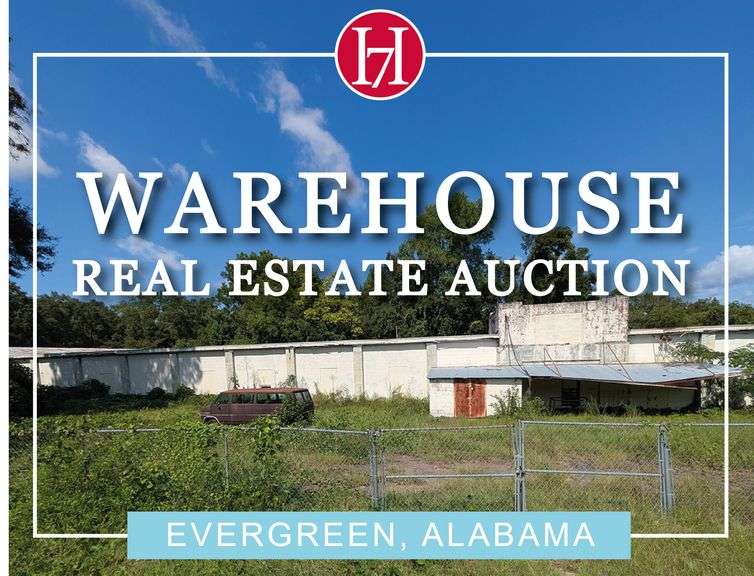 Online Auction | Surplus Real Estate Holdings Featuring 35,794± SF Warehouse