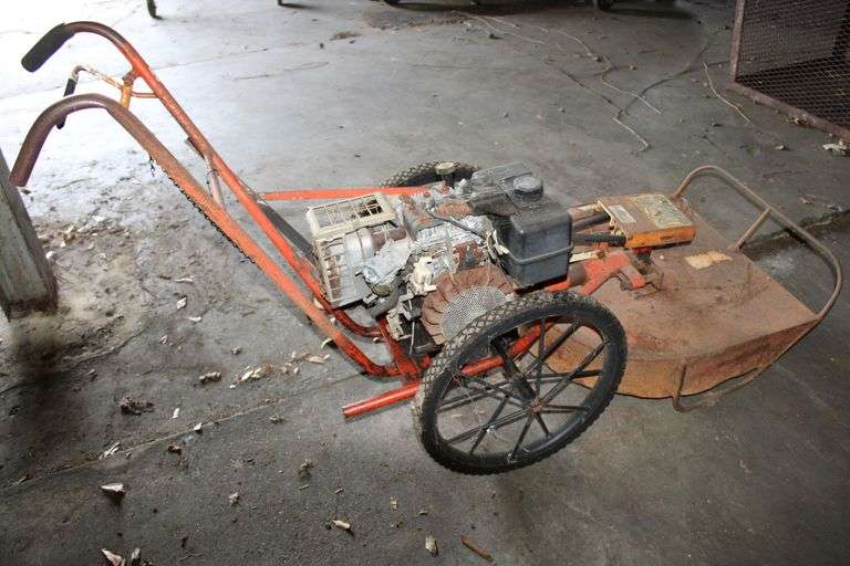 Walk Behind Brush Mower - Briggs & Stratton Engine