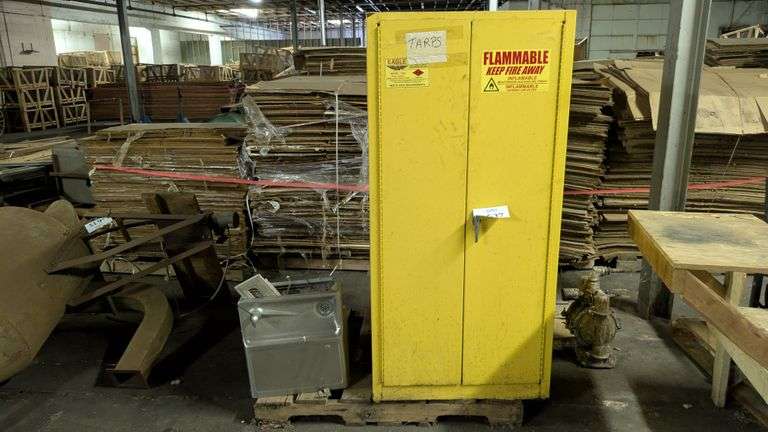 Flammables Storage Cabinet & Water Fountain