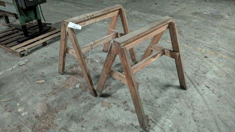 Wooden Saw Horses