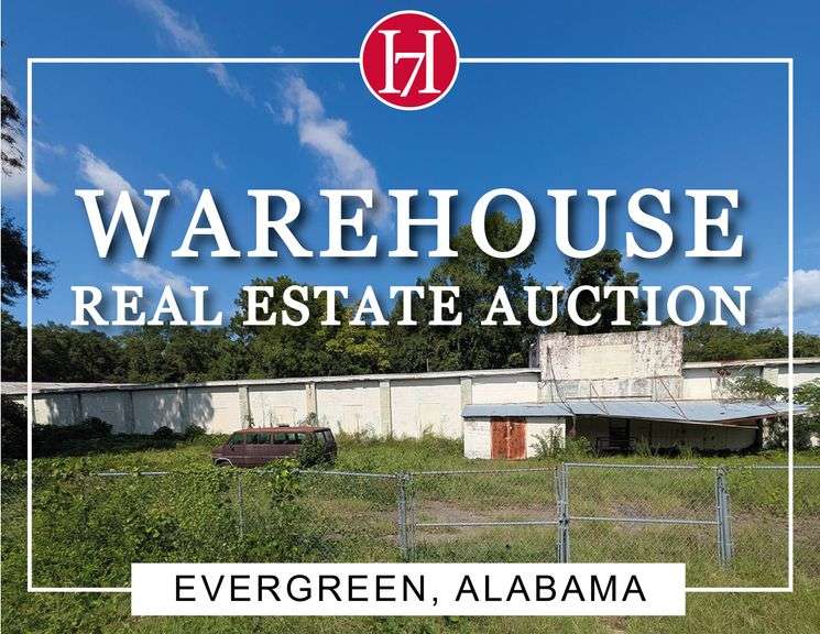 Auction | Surplus Real Estate Holdings ft 35,794± SF Warehouse - Evergreen, AL
