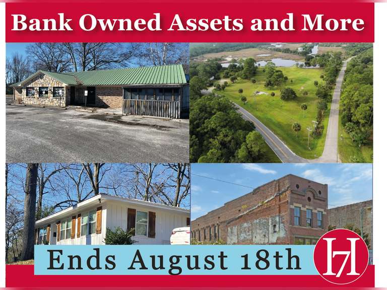 Real Estate Auction: 29 Properties Being Sold by Direct Order of Banks and Other Highly Motivated Sellers
