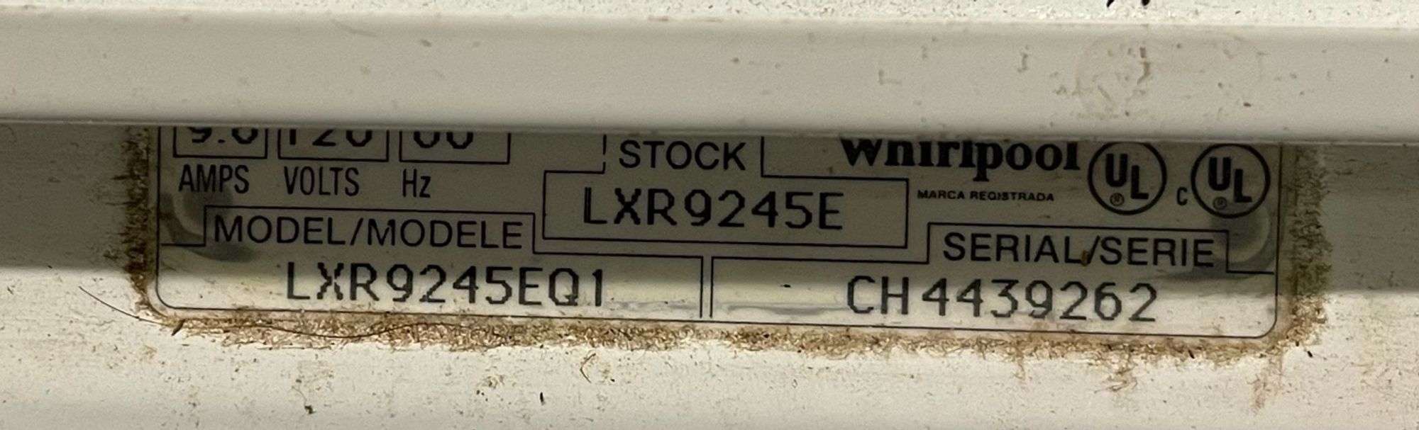 Heavy Duty Extra Large Capacity Plus Whirlpool Washer