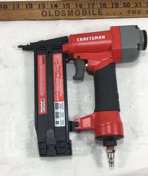 NuMax SBR50 Pneumatic 18-Gauge Brad Nailer - Shoots 5/8" To 2" Nails, Lightweight For Trim, Molding & Crafts