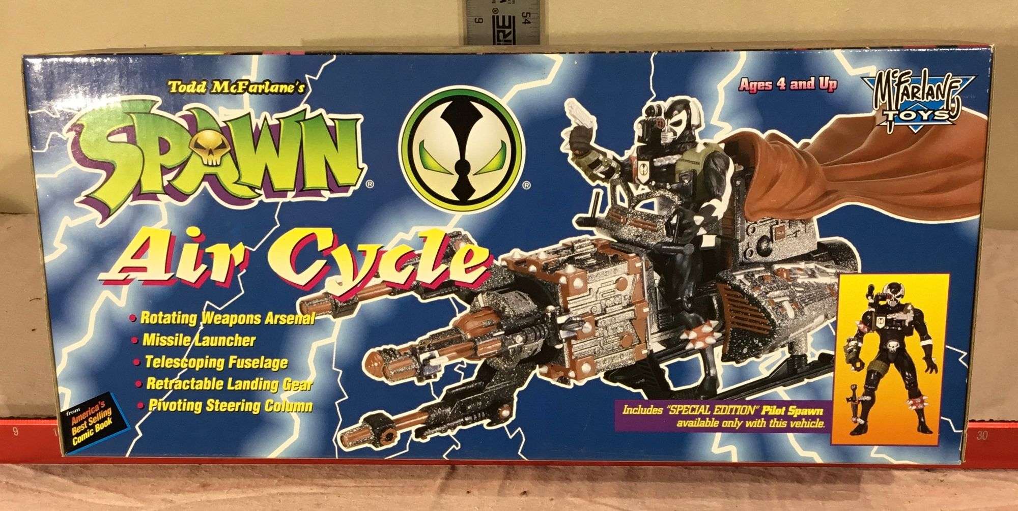 SPAWN Air Cycle 未開封品 McFarlane Toys “Spawn” Air Cycle - Sherwood Auctions