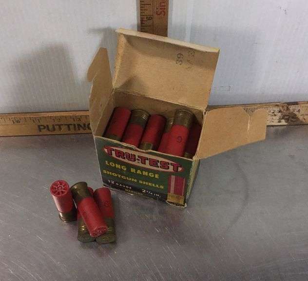 Mini Test Shells Try-Test Long Range 12 Gauge 2-3/4” Shotgun Shells - Sherwood Auctions