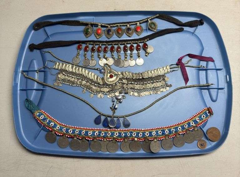 Afghan Kuchi Necklace Tribal Jewelry