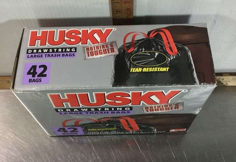 Husky Large Trash Bags Sherwood Auctions