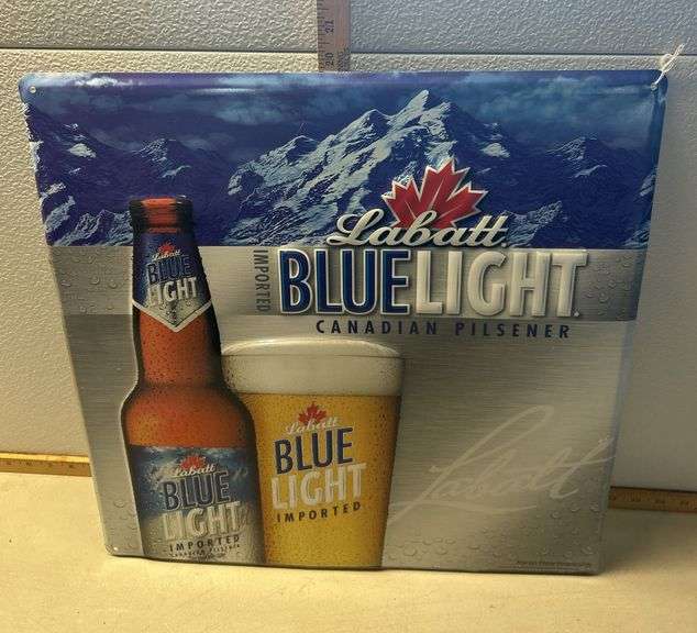 Labatt Imported BlueLight Canadian Pilsener - Sherwood Auctions