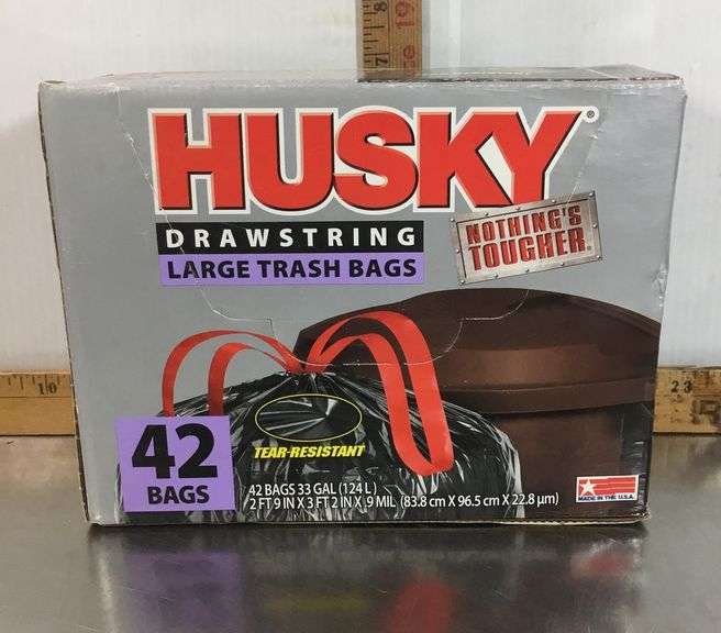 Husky Large Trash Bags Sherwood Auctions