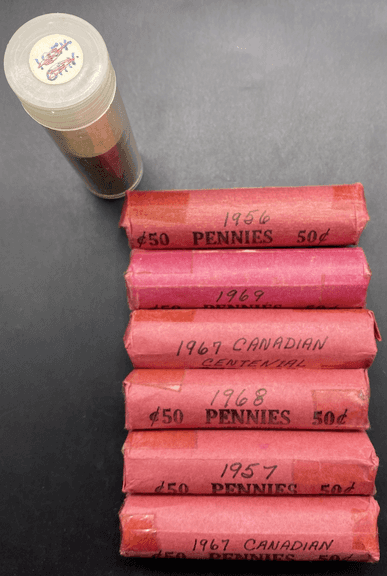 1950’s & 1960’s Canada Pennies