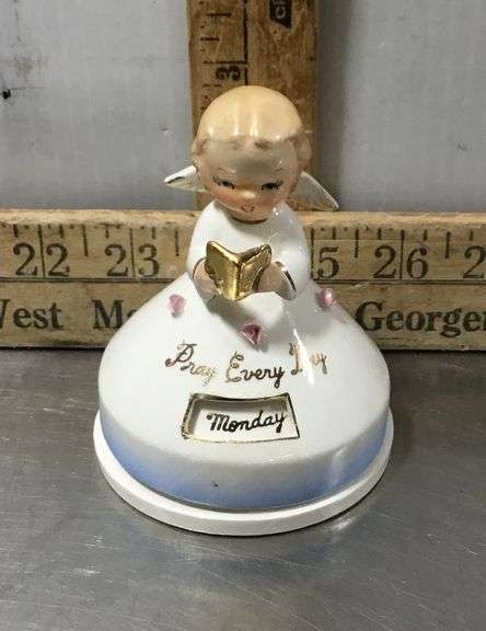 1957 Blue Prayer Angel