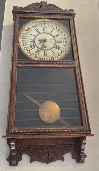 WM. L. Gilbert Wall Clock - Sherwood Auctions